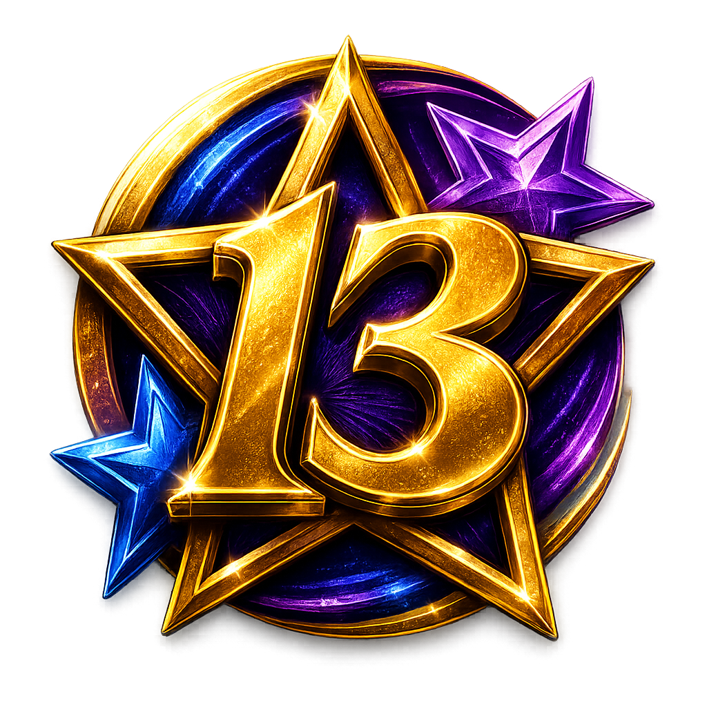 Логотип игры Thirteen